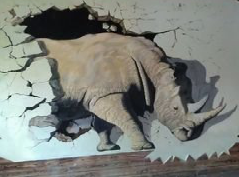 富源在墙绘中，如何绘制3D效果？